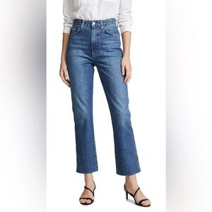 AGOLDE Pinch Waist High Rise Kick Jean in Symbol